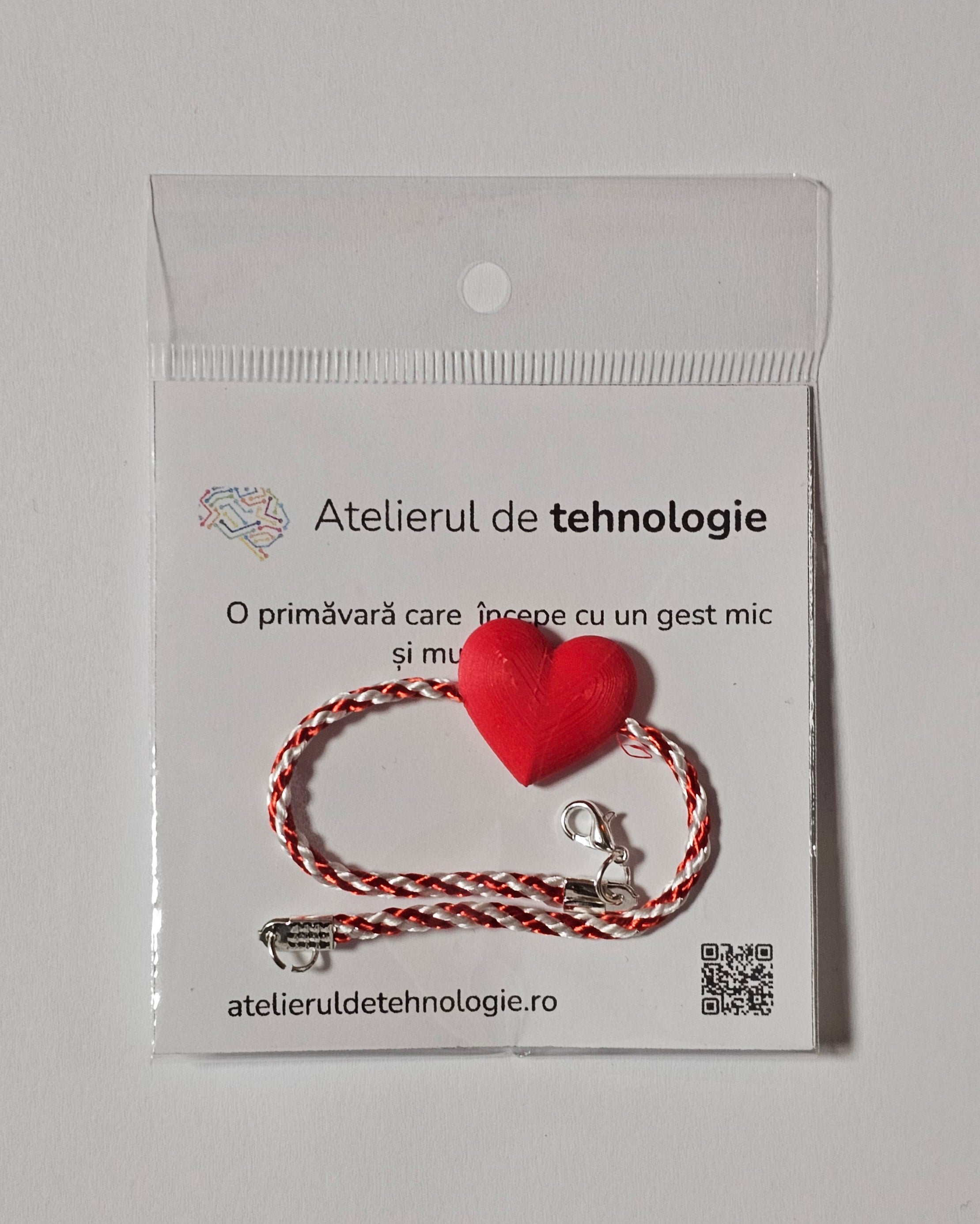 Brățară Mărțișor – Inimă Simplă