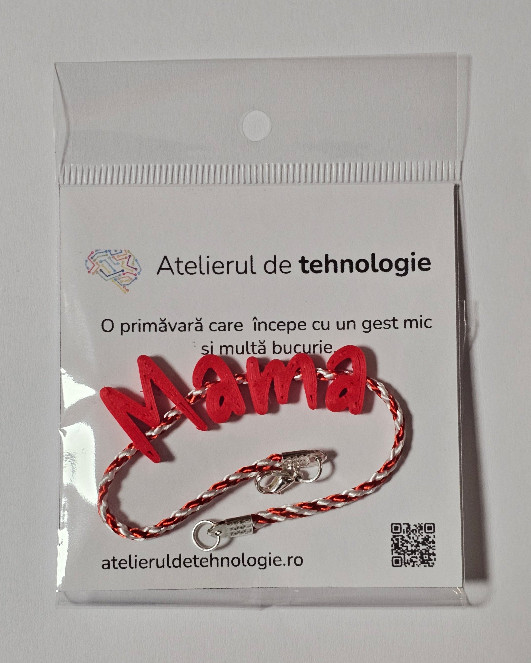 Brățară Mărțișor – „Mama” Script