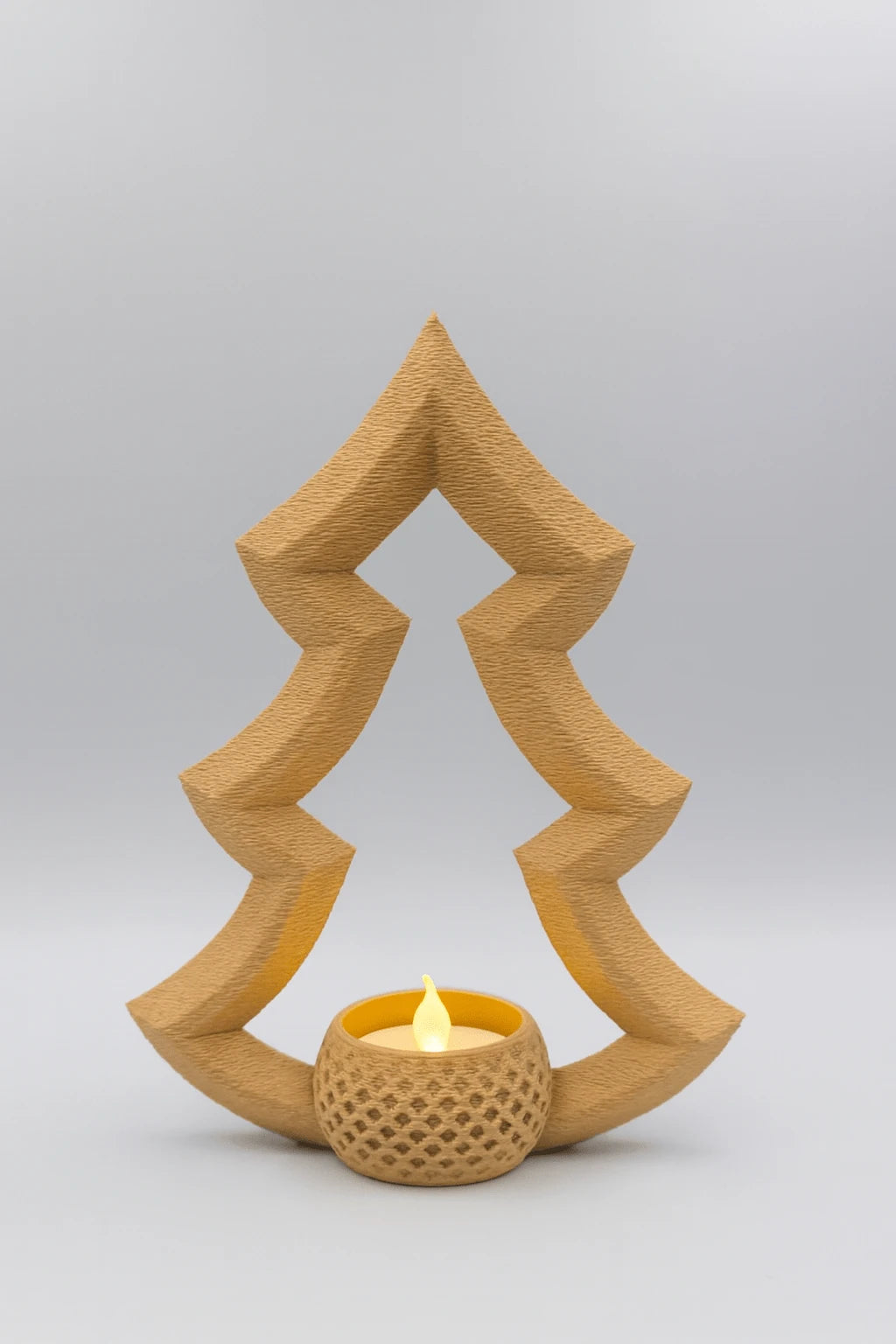 Bradulet decorativ cu luminare artificială